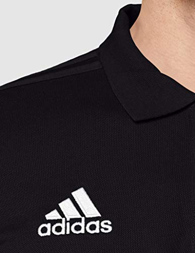 adidas TIRO17 CO Polo, Hombre, Negro (Griosc/Blanco), S