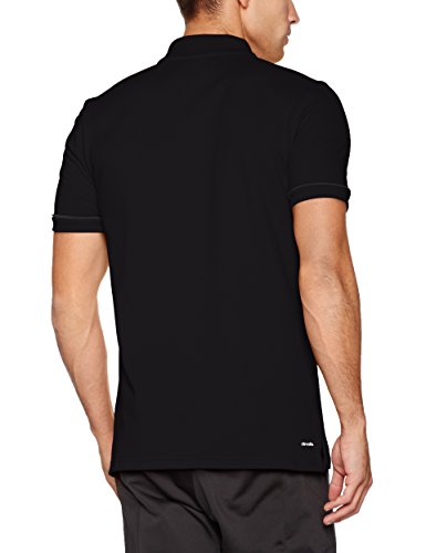 adidas TIRO17 CO Polo, Hombre, Negro (Griosc/Blanco), S