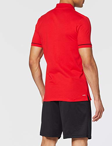 adidas Tiro17 Co Polo, Hombre, Rojo (Escarl/Negro/Blanco), S adidas Tiro17 Co Polo, Hombre, Rojo (Escarl/Negro/Blanco), S
