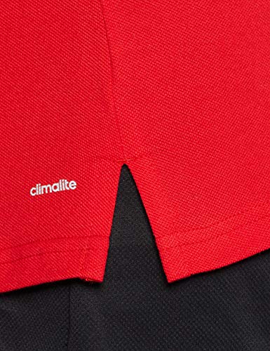 adidas Tiro17 Co Polo, Hombre, Rojo (Escarl/Negro/Blanco), S adidas Tiro17 Co Polo, Hombre, Rojo (Escarl/Negro/Blanco), S