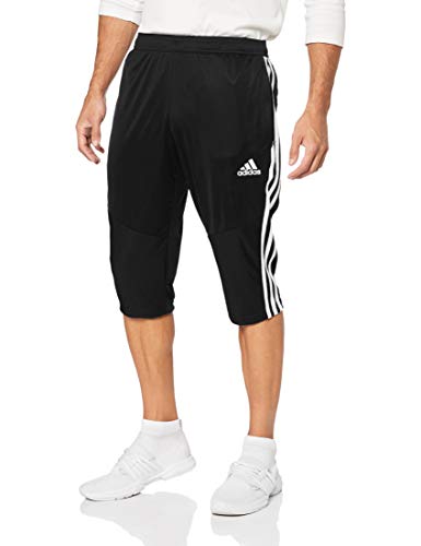 adidas TIRO19 3/4 PNT Pantalones de Deporte, Hombre, Black/White, S adidas TIRO19 3/4 PNT Pantalones de Deporte, Hombre, Black/White, S