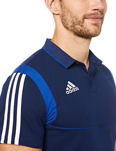 adidas TIRO19 CO Polo Camiseta, Hombre, Dark Blue/Bold Blue, 2XL