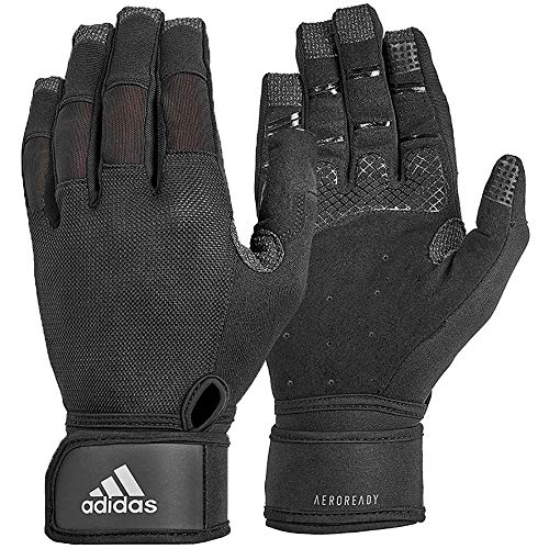 adidas Ultimate Guantes de Entrenamiento, Adultos Unisex, Negro, M-19-20 cm Alrededor de la Palma