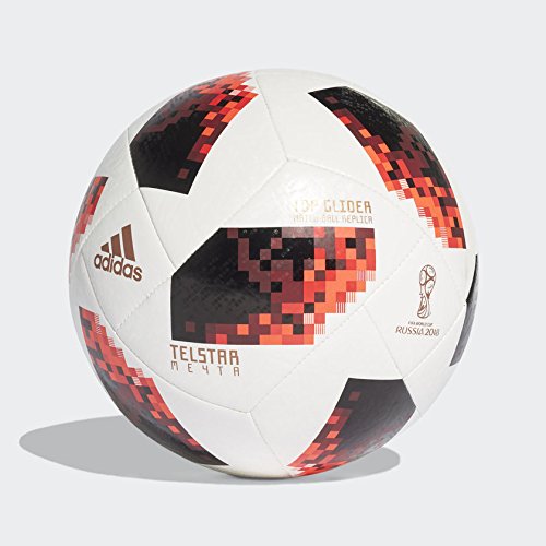 adidas W Cup KO Tglid Balón, Hombre, Blanco/Rojo/Negro, Talla 5