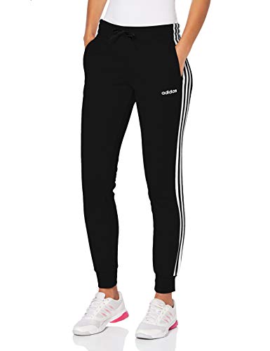 adidas W E 3s Pant Pantalones Deportivos, Mujer, Negro (Black/White), XS adidas W E 3s Pant Pantalones Deportivos, Mujer, Negro (Black/White), XS