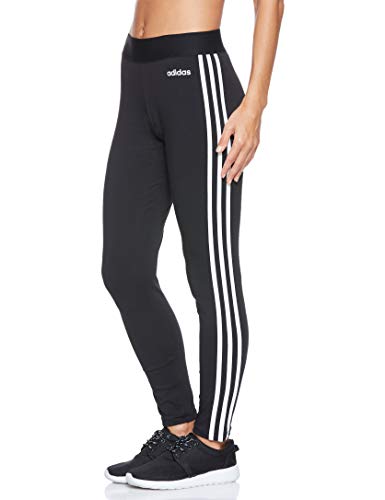 adidas W E 3s Tight - Mallas, Mujer, Black/White, S