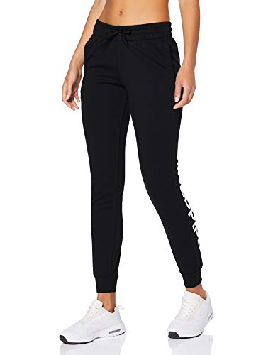 adidas W E Lin Pant Pantalones de Deporte, Mujer, Black/White, L