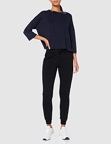 adidas W E Lin Pant Pantalones de Deporte, Mujer, Black/White, S adidas W E Lin Pant Pantalones de Deporte, Mujer, Black/White, S