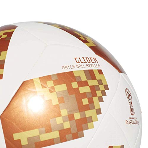 adidas World Cup Glide Balón, Hombre, Dorada, 4