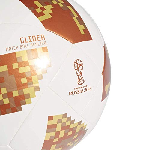 adidas World Cup Glide Balón, Hombre, Dorada, 4