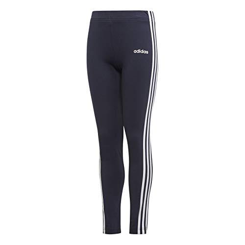 adidas YG E 3S Tight Mallas, NiƱas, Legend Ink/White/White, 5-6Y adidas YG E 3S Tight Mallas, NiƱas, Legend Ink/White/White, 5-6Y