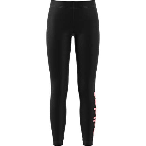 adidas YG E Lin TGHT Mallas, NiƱas, Negro/Rosglo, 146 (10/11 AƱos) adidas YG E Lin TGHT Mallas, NiƱas, Negro/Rosglo, 146 (10/11 AƱos)