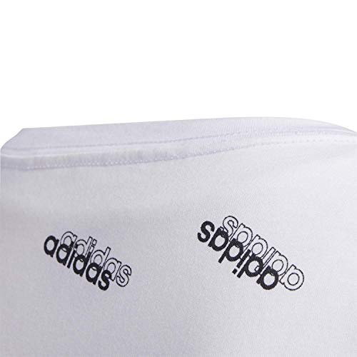 adidas Yg FAV T Camiseta, Niñas, Blanco/Negro, 140 (9/10 Años)