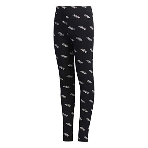 adidas Yg FAV Tight Mallas, NiƱas, Negro/Blanco, 140 (9/10 AƱos) adidas Yg FAV Tight Mallas, NiƱas, Negro/Blanco, 140 (9/10 AƱos)