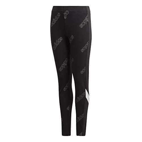 adidas YG FAV Tight Mallas, NiƱas, Negro/Blanco, 152 (11/12 aƱos) adidas YG FAV Tight Mallas, NiƱas, Negro/Blanco, 152 (11/12 aƱos)