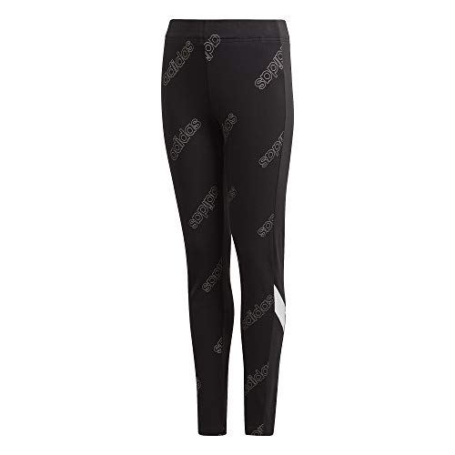 adidas YG FAV Tight Mallas, NiƱas, Negro/Blanco, 152 (11/12 aƱos) adidas YG FAV Tight Mallas, NiƱas, Negro/Blanco, 152 (11/12 aƱos)