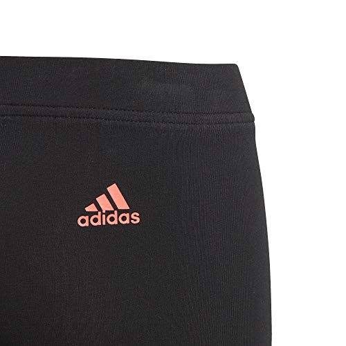 adidas YG Logo Tight Mallas, NiƱas, Negro/Rossen, 152 (11/12 aƱos) adidas YG Logo Tight Mallas, NiƱas, Negro/Rossen, 152 (11/12 aƱos)