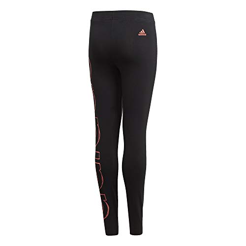 adidas YG Logo Tight Mallas, NiƱas, Negro/Rossen, 152 (11/12 aƱos) adidas YG Logo Tight Mallas, NiƱas, Negro/Rossen, 152 (11/12 aƱos)