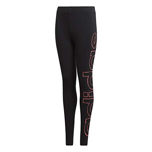adidas YG Logo Tight Mallas, NiƱas, Negro/Rossen, 152 (11/12 aƱos) adidas YG Logo Tight Mallas, NiƱas, Negro/Rossen, 152 (11/12 aƱos)