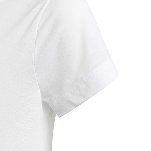 adidas YG MH BOS tee Camiseta, NiƱas, Blanco/Corneb, 146 (10/11 aƱos) adidas YG MH BOS tee Camiseta, NiƱas, Blanco/Corneb, 146 (10/11 aƱos)