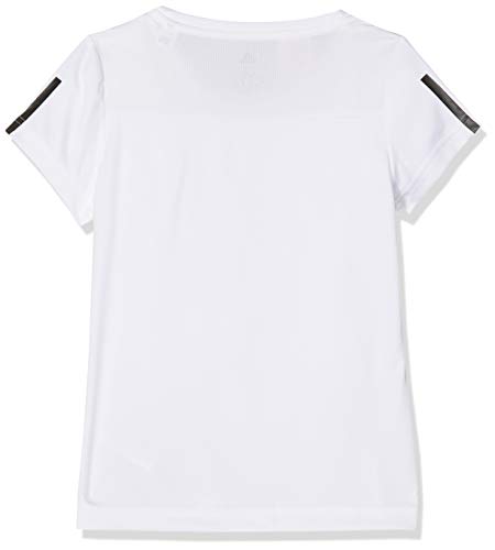 adidas YG TR EQ tee Camiseta de Manga Corta, NiƱas, White/Black, 5-6Y adidas YG TR EQ tee Camiseta de Manga Corta, NiƱas, White/Black, 5-6Y