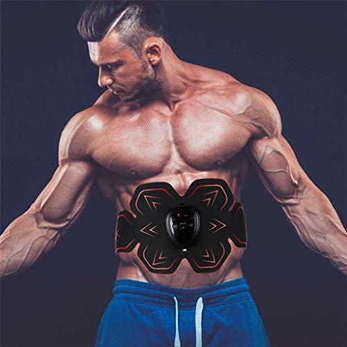 ADLIN AB Cinturón Abs ccsme Trainer estimulador Muscular Cinturón de estómago tonificación Entrenamiento USB Recargable Body Fitness Trainer Gym y Aparato Home Fitness Cinturón de Masaje ADLIN AB Cinturón Abs ccsme Trainer estimulador Muscular Cinturón de estómago tonificación Entrenamiento USB Recargable Body Fitness Trainer Gym y Aparato Home Fitness Cinturón de Masaje