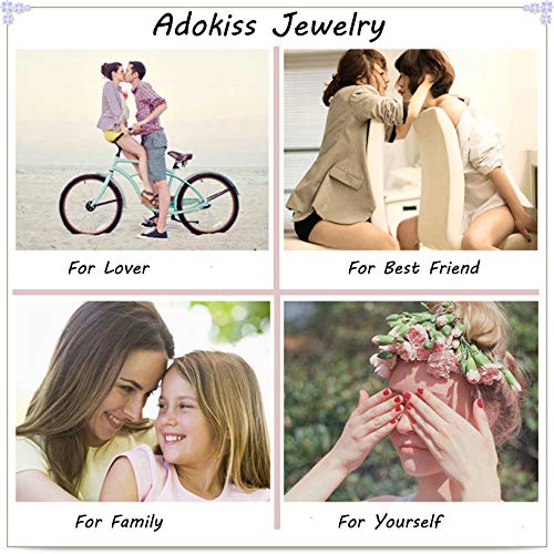Adokiss Unisex acero inoxidable Adokiss Unisex acero inoxidable