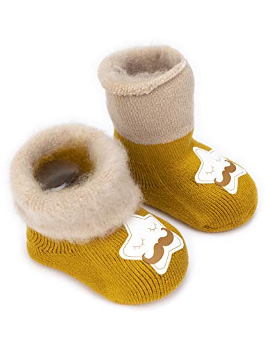 Adorel Calcetines Termicos de Felpa para Bebé Niña Lote de 6 Fenómeno Meteorológico 21-23 (Tamaño del Fabricante L) Adorel Calcetines Termicos de Felpa para Bebé Niña Lote de 6 Fenómeno Meteorológico 21-23 (Tamaño del Fabricante L)
