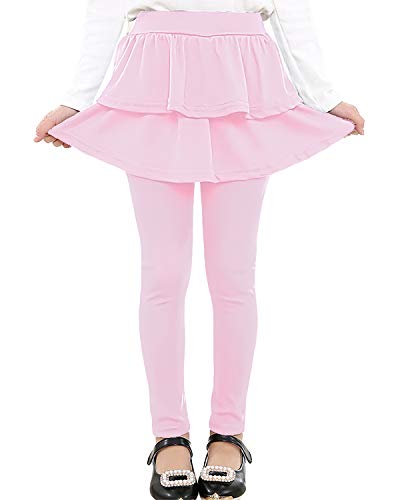 Adorel Leggings con Falda Pantalones Largos para Niñas Pink 9 Años (Tamaño del Fabricante 150) Adorel Leggings con Falda Pantalones Largos para Niñas Pink 9 Años (Tamaño del Fabricante 150)