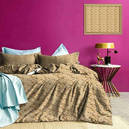 Adorise Juegos de Cama Juego de Funda nórdica Liviana con Flores rizadas florecientes Tan Suave y cómodo - Tamaño King Adorise Juegos de Cama Juego de Funda nórdica Liviana con Flores rizadas florecientes Tan Suave y cómodo - Tamaño King