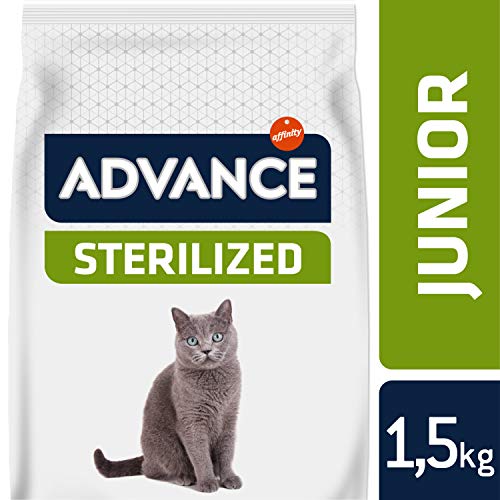 Advance Pienso para Gato Junior Esterilizado con Pollo - 1,5kg Advance Pienso para Gato Junior Esterilizado con Pollo - 1,5kg