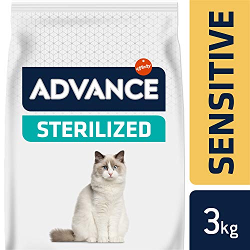 Advance Sensitive Pienso para Gato Esterilizado Adulto con Salmón - 3000 gr Advance Sensitive Pienso para Gato Esterilizado Adulto con Salmón - 3000 gr