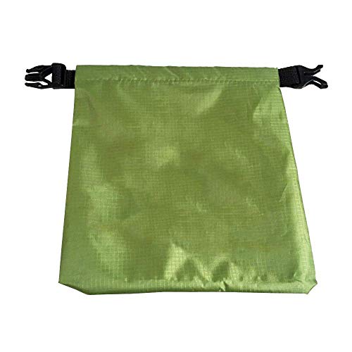 Aesy Bolsa Estanca, Bolsa Impermeable, Bolsa Seco, Ligero, Ultra Ligero, para Kayak, Senderismo, Viaje, Bicicleta, Surf, 5 Juegos (1.5L / 2.5L / 3.5/4.5L / 6L) (Verde)