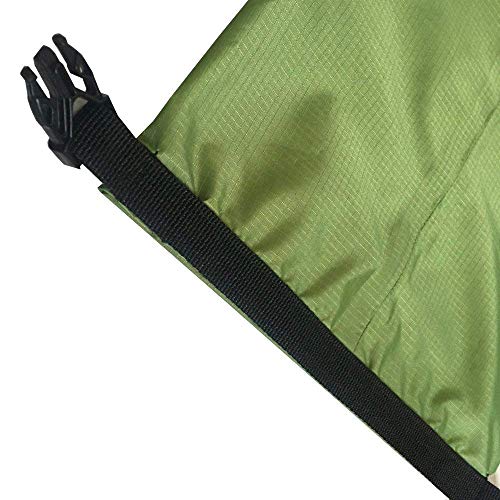 Aesy Bolsa Estanca, Bolsa Impermeable, Bolsa Seco, Ligero, Ultra Ligero, para Kayak, Senderismo, Viaje, Bicicleta, Surf, 5 Juegos (1.5L / 2.5L / 3.5/4.5L / 6L) (Verde)