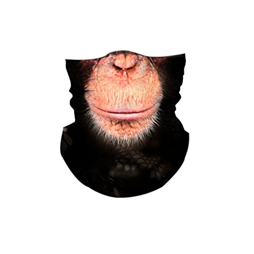 Aesy Deportes Cara Máscara, Bufanda de Ciclismo, Al Aire Libre 3D Animal Tigre Impreso Rápido Seco Quitasol Sweatband Banda para el Cabello Cabeza Bufanda (A7) Aesy Deportes Cara Máscara, Bufanda de Ciclismo, Al Aire Libre 3D Animal Tigre Impreso Rápido Seco Quitasol Sweatband Banda para el Cabello Cabeza Bufanda (A7)