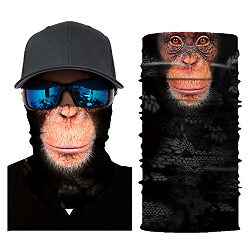 Aesy Deportes Cara Máscara, Bufanda de Ciclismo, Al Aire Libre 3D Animal Tigre Impreso Rápido Seco Quitasol Sweatband Banda para el Cabello Cabeza Bufanda (A7) Aesy Deportes Cara Máscara, Bufanda de Ciclismo, Al Aire Libre 3D Animal Tigre Impreso Rápido Seco Quitasol Sweatband Banda para el Cabello Cabeza Bufanda (A7)