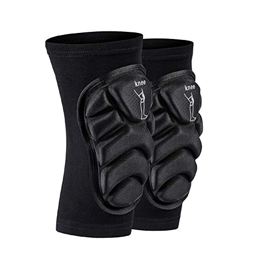 Aesy Rodilleras- Ligero Delgado Suave Transpirable Protector Antideslizante de la Ayuda del Apoyo del Apoyo de la Manga de la Pierna, para Esquí Patinaje Snowboard Ciclismo Unisex (Negro, L) Aesy Rodilleras- Ligero Delgado Suave Transpirable Protector Antideslizante de la Ayuda del Apoyo del Apoyo de la Manga de la Pierna, para Esquí Patinaje Snowboard Ciclismo Unisex (Negro, L)