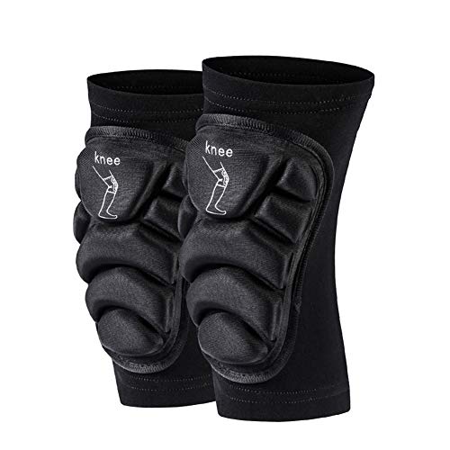 Aesy Rodilleras- Ligero Delgado Suave Transpirable Protector Antideslizante de la Ayuda del Apoyo del Apoyo de la Manga de la Pierna, para Esquí Patinaje Snowboard Ciclismo Unisex (Negro, L) Aesy Rodilleras- Ligero Delgado Suave Transpirable Protector Antideslizante de la Ayuda del Apoyo del Apoyo de la Manga de la Pierna, para Esquí Patinaje Snowboard Ciclismo Unisex (Negro, L)