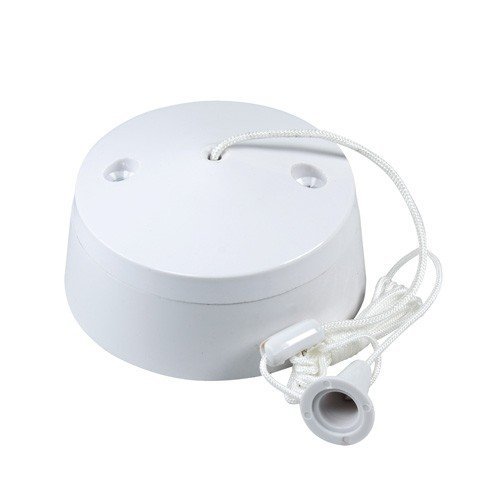 Aet PLSWH - Baño interruptor de techo cable de tracción 6 amp blanco Aet PLSWH - Baño interruptor de techo cable de tracción 6 amp blanco