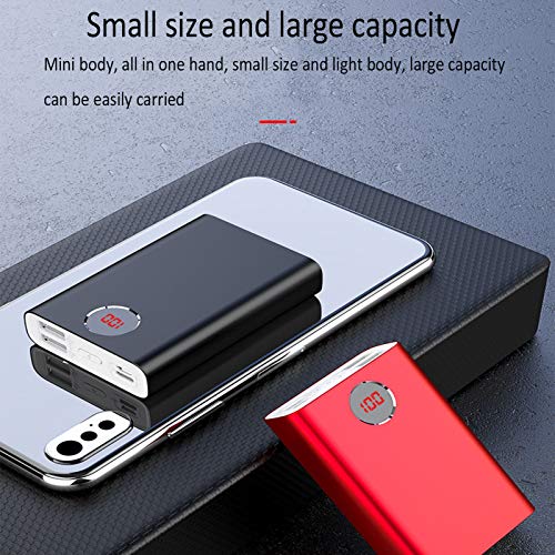 AEU Mini Power Bank 20000Mah Salidas Dual 2.1A Cargador De Teléfono Portátil Paquete De Batería Externa Ultracompacto con Pantalla Digital LED Compatible para iPhone iPad Samsung Huawei Y Más