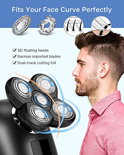 Afeitadora Corporal Masculina, OriHea Depiladora Corporal Hombre,Impermeable, Cinco Cabezas Flotantes Que Quitan Inteligentemente Los Bigotes, Adecuados Para Hombres y Mujeres ghuietyuil gr - CkeyiN Afeitadora Corporal Masculina, OriHea Depiladora Corporal Hombre,Impermeable, Cinco Cabezas Flotantes Que Quitan Inteligentemente Los Bigotes, Adecuados Para Hombres y Mujeres ghuietyuil gr - CkeyiN