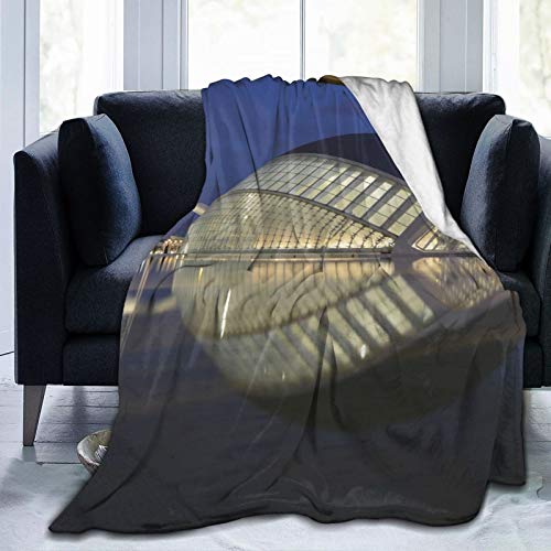 Affordable shop Manta de forro polar de 127 x 152 cm - España Valencia City Home franela suave cálida manta de felpa para cama/sofá/oficina/camping
