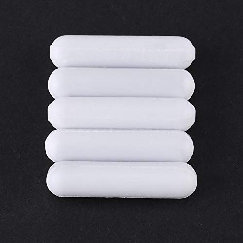 Agitador MagnéTico, Barra de Agitación de PTFE Tipo C de 5 Piezas, Pulga de Agitador de Laboratorio de Resistencia a Altas Temperaturas, Hiladora de Laboratorio para Mezclador Magnético(C7*30mm) Agitador MagnéTico, Barra de Agitación de PTFE Tipo C de 5 Piezas, Pulga de Agitador de Laboratorio de Resistencia a Altas Temperaturas, Hiladora de Laboratorio para Mezclador Magnético(C7*30mm)