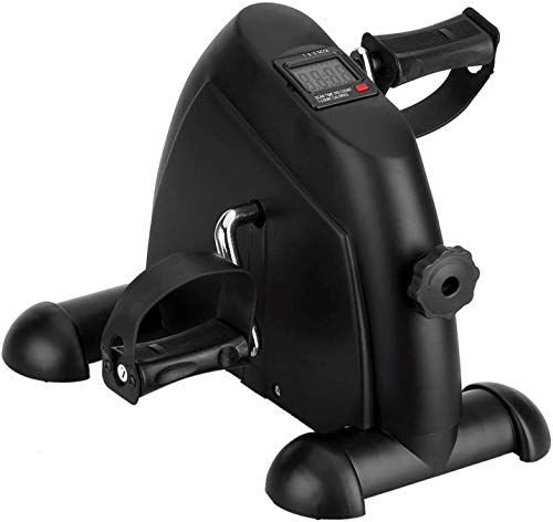 AGM Mini Pedal de Ejercicio Estaticos para Bicicleta de Ejercicio para Brazos y Piernas con Pantalla LCD y Resistencia Ajustable, Ciclo de Resistencia en Interiores (Negro) AGM Mini Pedal de Ejercicio Estaticos para Bicicleta de Ejercicio para Brazos y Piernas con Pantalla LCD y Resistencia Ajustable, Ciclo de Resistencia en Interiores (Negro)