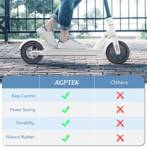 AGPTEK Rueda Maciza para Xiaomi M365, Neumático de Repuesto para Patinetes Xiaomi M365 /Pro con 2 pcs Palo Scooter Eléctrico, sin Inflación, 1 Pc AGPTEK Rueda Maciza para Xiaomi M365, Neumático de Repuesto para Patinetes Xiaomi M365 /Pro con 2 pcs Palo Scooter Eléctrico, sin Inflación, 1 Pc
