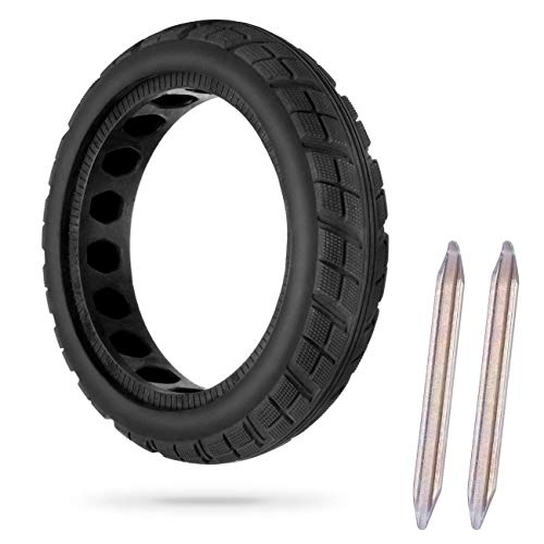 AGPTEK Rueda Maciza para Xiaomi M365, Neumático de Repuesto para Patinetes Xiaomi M365 /Pro con 2 pcs Palo Scooter Eléctrico, sin Inflación, 1 Pc AGPTEK Rueda Maciza para Xiaomi M365, Neumático de Repuesto para Patinetes Xiaomi M365 /Pro con 2 pcs Palo Scooter Eléctrico, sin Inflación, 1 Pc