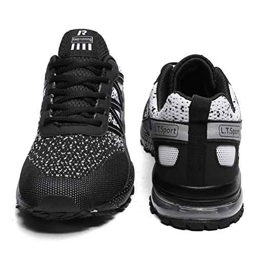 Ahico Zapatillas de Deporte para Correr Hombres Tenis Zapatos Ligero Moda Caminar Transpirable Entrenamiento Deportivo para Hombres