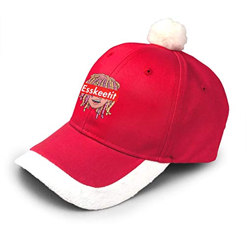 AHISHNF L-I-L PU-MP Hiphop Gorra de béisbol de Papá Noel para niños, Adultos, familias, Celebraciones, Año Nuevo, Fiesta