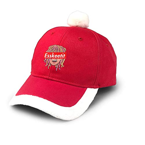 AHISHNF L-I-L PU-MP Hiphop Gorra de béisbol de Papá Noel para niños, Adultos, familias, Celebraciones, Año Nuevo, Fiesta