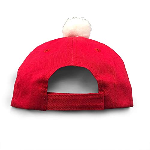 AHISHNF L-I-L PU-MP Hiphop Gorra de béisbol de Papá Noel para niños, Adultos, familias, Celebraciones, Año Nuevo, Fiesta